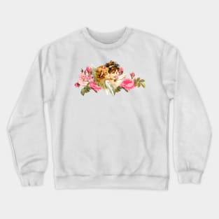 ANGELS AND ROSES Crewneck Sweatshirt